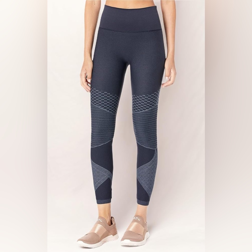 Spanx Seamless Moto Leggings‎ Indigo Sky Size S